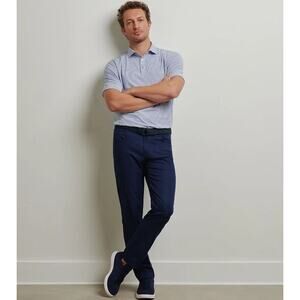 Peter Millar EB66 Performance Golf Pants Navy Men’s 36x32 Altered 29.5” 5 Pocket
